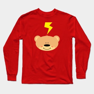 Teddy bear with Lightning Long Sleeve T-Shirt